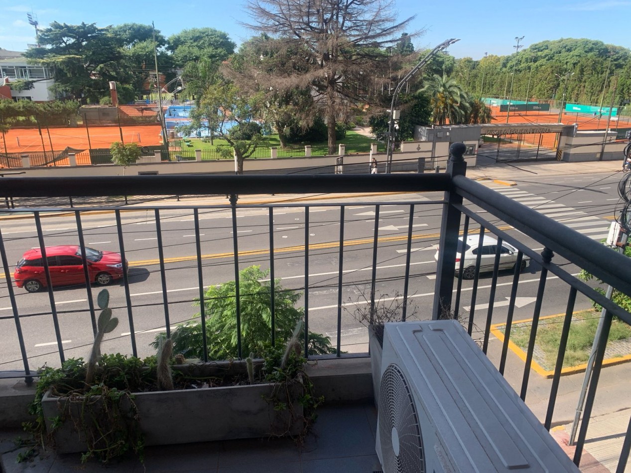 Maravilloso departamento de tres ambientes en Libertador 