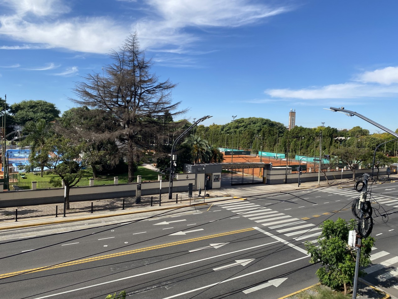Maravilloso departamento de tres ambientes en Libertador 