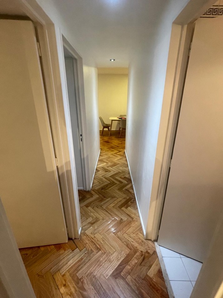 Impecable Departamento 3 amb en alquiler en Palermo con balcon aterrazado!