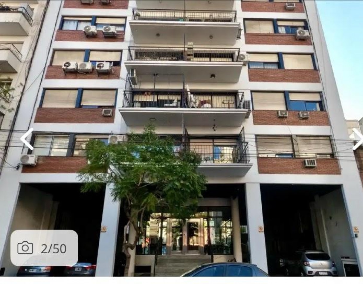 Impecable Departamento 3 amb en alquiler en Palermo con balcon aterrazado!