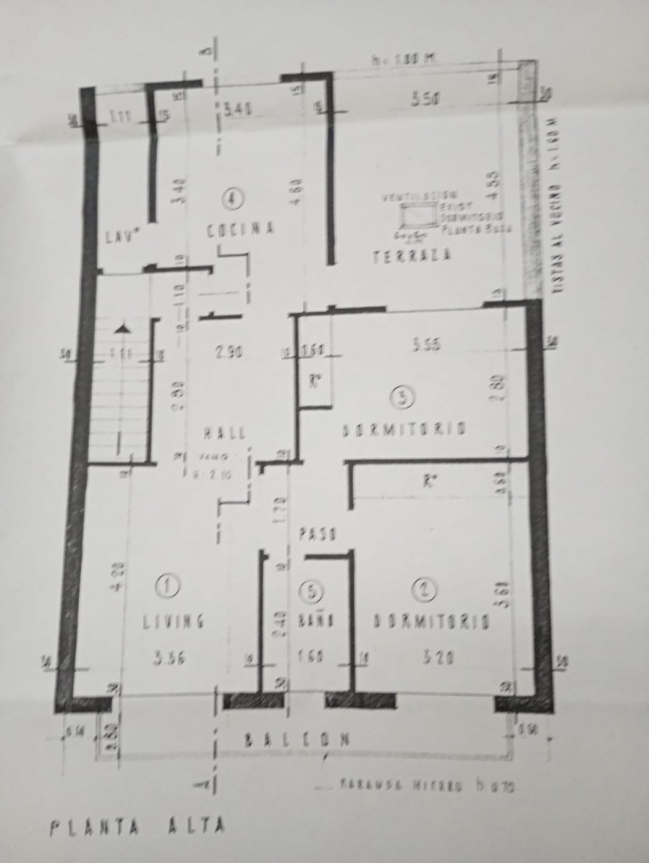 IMECABLE PH DE TRES AMBIENTES EN ALQUILER EN OLIVOS